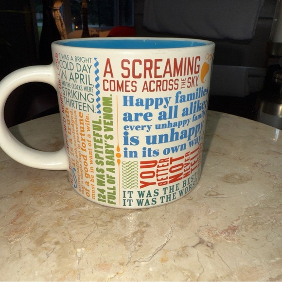 Great Literary Openings Mug By The Unemployed Philosophers Guild, Ceramic 12 Oz - Picture 3 of 9